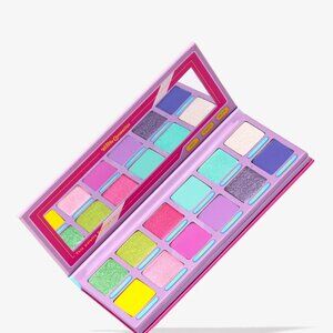 Trixie Cosmetics Girl Talk Ltd Edition 12 Shade Eye Shadow Palette NIB Bright